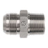 Brennan 2404-20-20 Steel JIC Flared Tube Fitting, Straight, 1-1/4" Tube OD JIC Male x 1-1/4-11-1/2 NPTF Male...