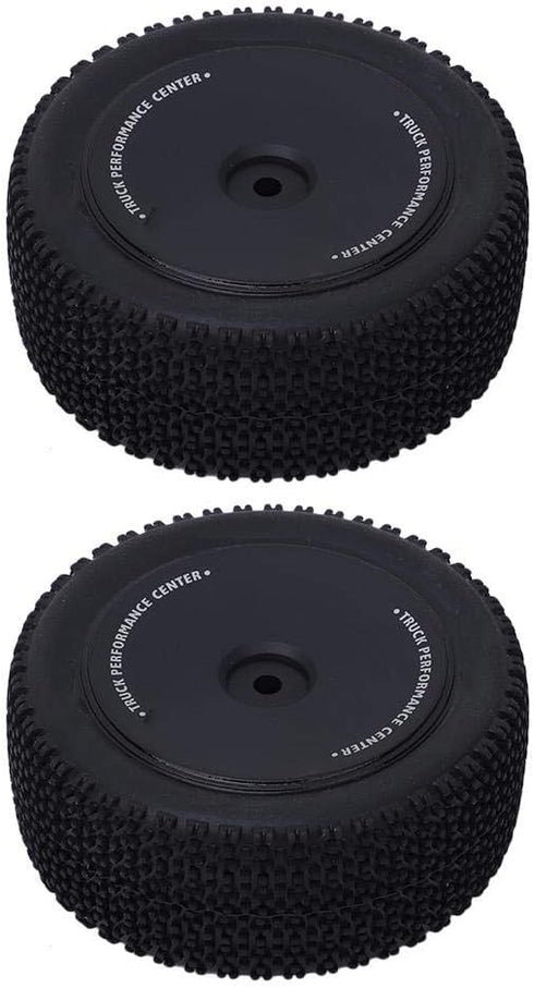 2Pcs RC Tire, 1:14 Scale RC Car Rear Tires Tire Replacement Tyre Upgrade Spare Parts RC Modification Accessory for Wltoys 144001 1/14 RC Car(Black...