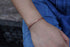 RareLove Aunt Morse Code Bracelets Best Aunt Christmas Gift Women Rose Golden Beads Grey String Bracelet...