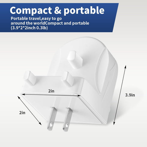 Wall Charger Base for Oral-B Braun, Electric Toothbrush Wall Mounted Adapter PowerReplacement Charger Holder, Compatible with Oral-B Electric Toot...
