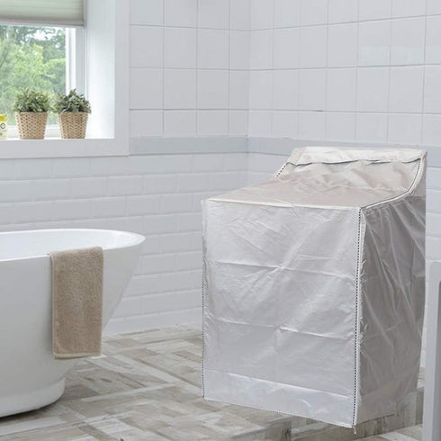 QLLY Washer/Dryer Cover for Top-loading Machine – Waterproof, Dustproof, Sun-Proof, W29”D28”H43” Suitable for most Washers/Dryers on US and Canadi...