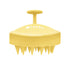HEETA Scalp Massager with Soft Silicone Bristles - Promotes Hair Growth, Exfoliates Scalp, Removes Dandruff, and Enhances Shampoo Cleansing, Yello...