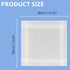 12 Pack Men's Handkerchiefs White Handkerchiefs for Men Solid Color Mens Hankies Gents Hankerchieves with Stripe for Wedding Party...