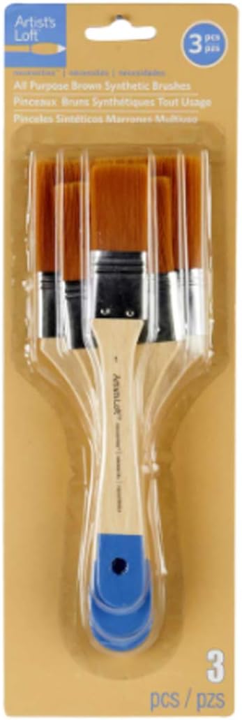 Artist's Loft Necessities All-Purpose Brown Synthetic...