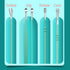 3 Set Ear Pick Cleaning Kit for Ear 6Pcs/Set Stainless Steel Earwax Removal Kit with PU Leather Storage Bag Ear Cleaning Tool for Women and Men...