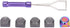 5Pcs Metal Keycaps, XDA Keycaps with Key Puller Special Touch Color Plating Beautiful Textures Decorative Compatible with Mechanical Gaming Keyboa...