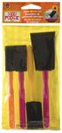 Decoupage Kit | Set 8oz Bottles of Mod Podge Waterbase Sealer/Glue/Finish (Matte + Gloss Finish) | 4pk Foam Brush Set...