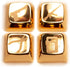 Metallic XDA Keyboard caps (Gold 4keycaps) Mechanical Keyboards Compatible for Cherry MX Kailh Outemu...