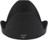 Haoge Bayonet Lens Hood for Nikon Nikkor AF-S 24-85mm f3.5-4.5G ED IF VR Lens replaces Nikon HB-63...