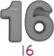 Silicone Number Cake Pan Large 3D Number Cake Mold Baking Forms Novel Cake Tins DIY Baking Mold for 2/20th Birthday Wedding Anniversary 10 inch Nu...