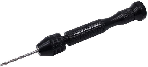 Precision Pin Vise Hand Drill with 25pcs Micro Twist Drill Bits Set (0.5-3.0mm) Mini Hand Drill Rotary Tool for PCB,Metal,Wood,Jewelry,Plastic,Res...