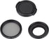 37mm Camera Lens Filter Set Circular Polarizer Lens Filter with Adapter Ring and Protective Fit for Xiaomi 4k/4k+/Lite...