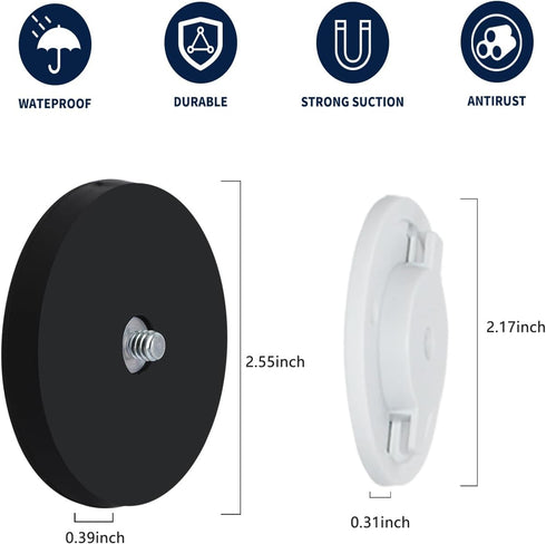 Magnetic Camera Mount Base Compatible with TP-Link Tapo C210, Tapo C200, Kasa EC70, EC71, Kasa KC410S Indoor Pan Tilt Security Camera, Magnetic Mo...