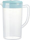0.63 Gallon/2.4 Litre Plastic Pitcher with Lid BPA-FREE Eco-Friendly Carafes Mix Drinks Water Jug for Hot/Cold Lemonade Juice Beverage Jar Ice Tea...