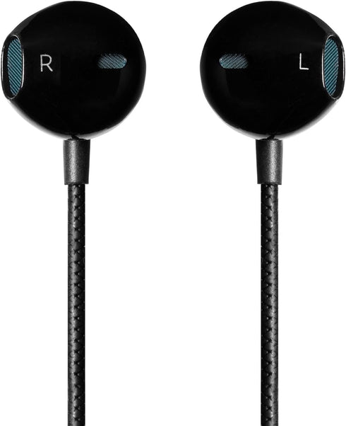 Wired Earbuds with Microphone, 3.5mm Corded Headphones with Volume Control Compatible with iPhone/iPad/iPod/Computer/Laptop, Black...