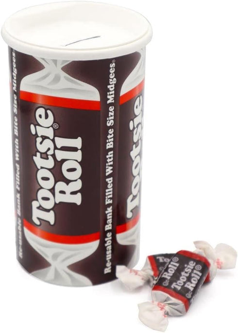 Tootsie Roll Bank, 4oz (Pack of 2)...
