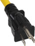 4-1 12AWG Heavy Duty 15 Amp Household AC Plug to 20 Amp T Blade Adapter Cable,5-15P to 5-20R,5-15P to 6-15R,5-15P to 6-20R, AC Power Adapter, L=1F...
