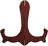 uxcell 4pcs 6.3" Easel Plate Holder, Wood-like Plastic Folding Display Stand Brown for Decorative Picture Frame...