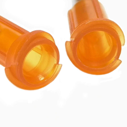 15 Ga 1 Inch Blunt Tip Dispensing Needle with Luer Lock, Precision Applicator (Amber,50 PCS)...
