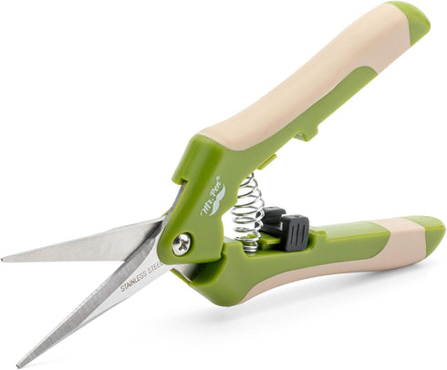 Mr. Pen- Gardening Scissors, 6.5 Inch, Green, Pruning Shears for Gardening with Straight Stainless Steel Blade, Plant Trimming Scissors, Garden sh...