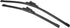 X AUTOHAUX 2pcs 24"+19" Silicone Front Windshield Wiper Blade for Volkswagen Golf Plus 2009-2014 Windscreen Wiper OE Replacement Set All-Seasons T...