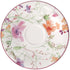 Villeroy & Boch Mariefleur Basic Coffee, Beautiful Premium Porcelain Saucer with Playful Flower Decoration, Dishwasher Safe, 16 cm...