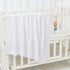 Baby Blanket Cozy Soft Knit Neutral Swaddling Blankets for Boys Girls Newborn Infant Toddler White 30x40 Inches...
