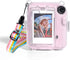 Case For Fujifilm Instax Mini 12 - Clear Hard PVC Protective and Portable Camera Cover with Detachable Adjustable Shoulder Strap...
