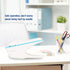 Stapleless Stapler, Staple-Free Stapler Paper Clinch Desktop No Staples Stapler for Office School, up to 9 Sheets Binding (White)...