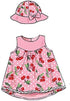 McCall's Patterns M7342 Infants' Back-Bow Dresses, Panties, Leggings and Bucket Hat...
