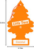 LITTLE TREES Air Fresheners Car Air Freshener. Hanging Tree Provides Long Lasting Scent for Auto or Home. Coconut, 24 Air Fresheners...