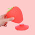 Strawberry Night Light, Cute Silicone Strawberry Lamp, LED Cute Night Light, Bedside Color Changing Lamp, 3 Modes Touch for Birthday, Christmas...