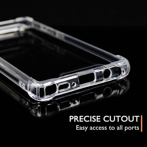 KIOMY Case for Samsung Galaxy Note 8 Shockproof Bumper Protective Cover Hybrid Design Hard PC Back + Flexible TPU Raised Bezel Transparent Slim Fi...