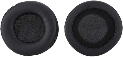 V BESTLIFE 1 Pair Universal 100mm Headphone pad Replacement pad, Soft Foam Cushion Noise Reduction Headset Cover Case,Made from Protein Leather,Bl...