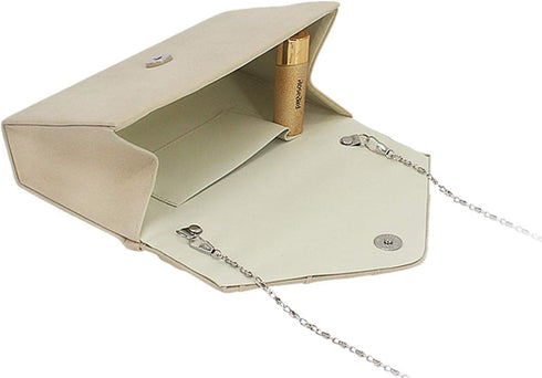 ZIUMUDY Elegant Velvet Envelope Pleated Clutch Bags Wedding Evening Shoulder Chain Handbags...