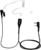 1.5-Wire Security & Surveillance Clear Acoustic Tube Earpiece Headset with PTT Button Mic Compatible with Kenwood, Baofeng & Retevis Radios H-777,...