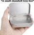 AKOAK 3 Pcs 3.7 x 2.4 x 0.8 Inches Silver Rectangular Empty Hinged Tins Box Containers for First Aid Kit,Survival Kits,Storage,Herbs,Pills,Crafts ...