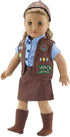 Emily Rose 18-inch Doll Clothes Modern 4-Piece Girl Scout Brownie-Inspired Uniform | Gift Boxed! | Compatible with 18" American Girl Dolls...