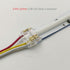 3-Pin 12mm COB LED Strip Connector Kit for Solderless Strip-to-Wire and Strip-to-Strip Joints on 5V 12V 24V DC COB LED Light Strips (Pack of 25)...