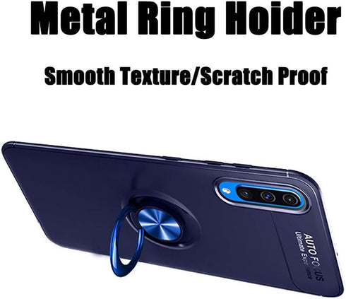 Asuwish Phone Case for Samsung Galaxy A50 A50S A30S with Tempered Glass Screen Protector Cover and Ring Holder Kickstand Cell Accessories Glaxay A...