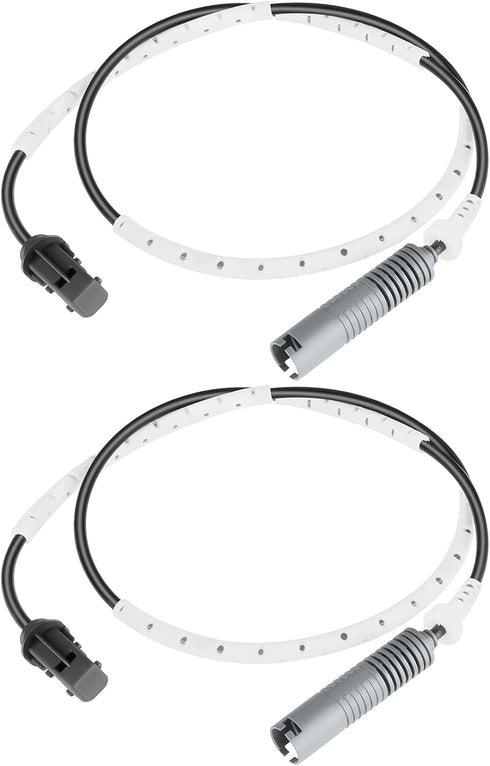 OCPTY ABS Wheel Speed Sensor Compatible for BMW 128i 2008-2013, 323i 2006-2007, 325i 2006, 328i 2007-2011 - Rear Driver and Passenger Side, Replac...