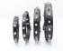 Spiked Studded Leather Dog Collar Mushrooms Rivets Cat Collar for Small Medium Dog Cat Puppy Kitty (S, Pink)...