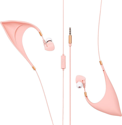 Elf Earbuds Headphones - 3.5mm Jack Earphone Perfect Sound Quality Fairy's Adorable Elegant Elves Ear Design Cosplay Anime Headset Spirit Costume ...