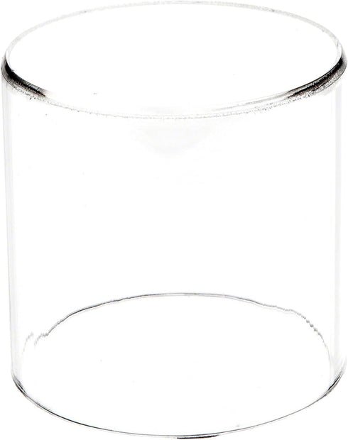 Plymor Clear Acrylic Round Cylinder Display Riser, 4" H x 4" D...