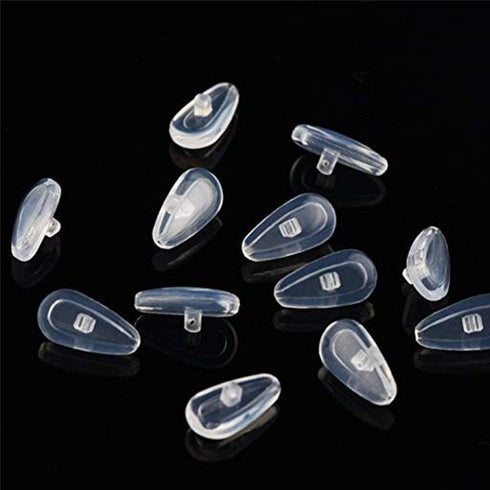 Eyeglass Nose Pads Screw-in Repair Kit Anti-Slip Soft Silicone Air Chamber Bag Glasses Pieces with Screws and Screwdriver Sunglasses...