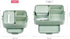 MEPAL, Bento Lunch Box Midi with 2 Compartments for Food Storage, a Detachable Box Including a Fork, Portable, BPA Free, Nordic Green, Holds 30.4 ...