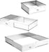 Guowall Stainless Steel Extensible Cake Ring Mold, Adjustable Square Shaped Mousse Ring Nonstick Cake Cutter for DIY Baking - 6in...