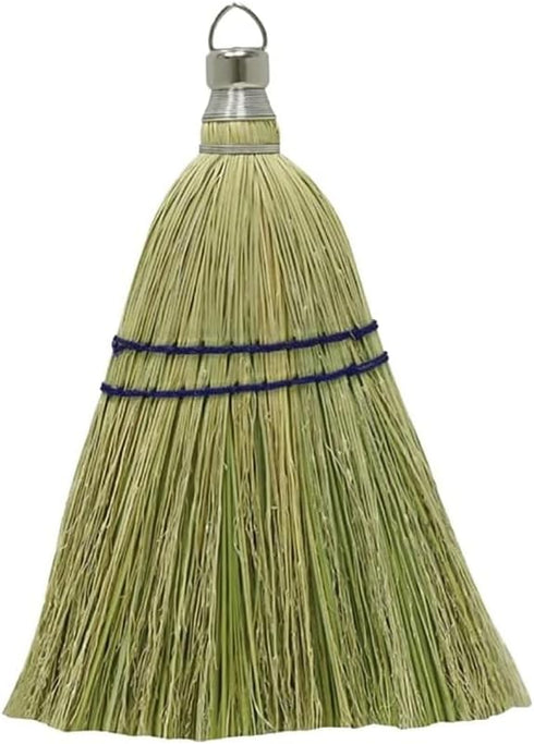 Rocky Mountain Goods Whisk Broom 12” - Heavy Duty Natural Corn Straw with Reinforced Nylon Stitching - Small Whisk for Car, Outdoor, Camping - Stu...