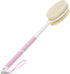 Body Scrubber Anti Slip for Shower,Shower Brush Long Handle with Stiff and Soft Bristles,Body Wash Exfoliating Back Scrubber for Bath or Dry Brush...