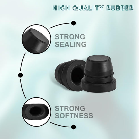 18PCS Brake Bleeder Cap, Grease Fitting Caps, Rubber Zerk Covers Brake Caliper Dust Cover, Brake Bleeder Nipple Cap Universal Car Accessories for ...
